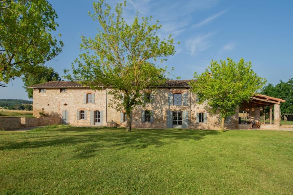 L'Heritier, Maison Climatisee, 12Pers Avec Piscine Villa Marzens Buitenkant foto