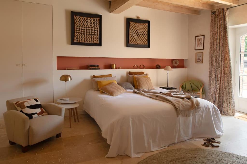 L'Heritier, Maison Climatisee, 12Pers Avec Piscine Villa Marzens Buitenkant foto